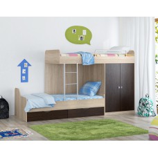 Двухъярусная кровать Дельта-18.04_01