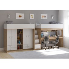 Двухъярусная кровать Легенда CE606-604